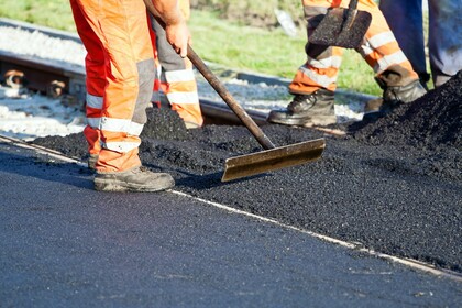 Paving Project on Highway 161