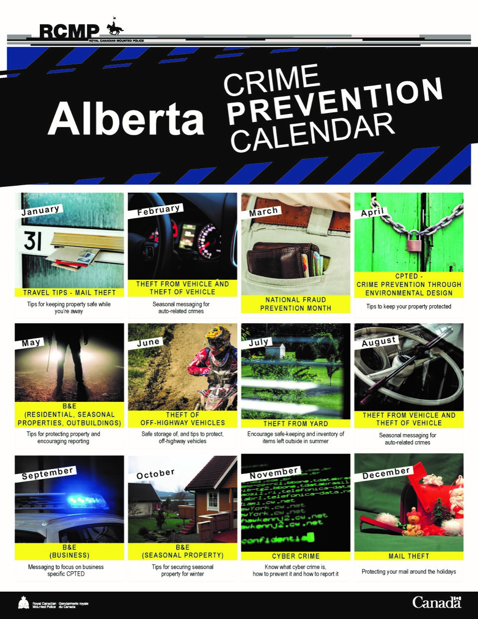 RCMP Calendar